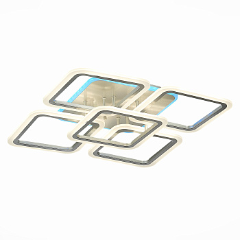 Светильник потолочный Серебристый/Белый LED 1*140Вт RGB 10Вт 3000-6000К SLE200492-05RGB EVOLED