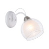 Настенный светильник (бра) 1*E27 60Вт Белый IP20 Nikki FR5052-WL-01-W Freya