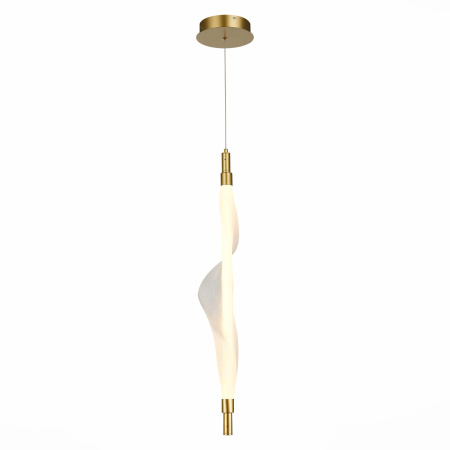 Светильник подвесной Золотистый/Белый LED 1*25Вт 3000К SL6109.213.01 ST LUCE