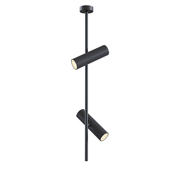 Потолочный светильник 2*GU10 50Вт Черный IP20 Elti C021CL-02B Technical