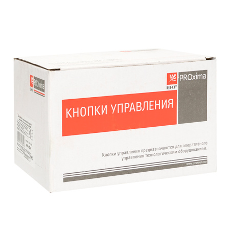 Кнопка ABLFS-22 с подсветкой белый NO+NC 230В PROxima EKF