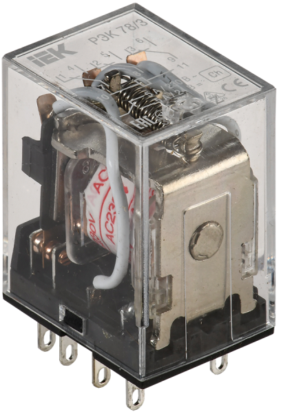 Реле промежуточное РЭК78/3(MY3) 5А 220В АC IEK