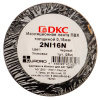 Лента изоляционная ПВХ 19x0,15 25м в рулоне Черная DKC