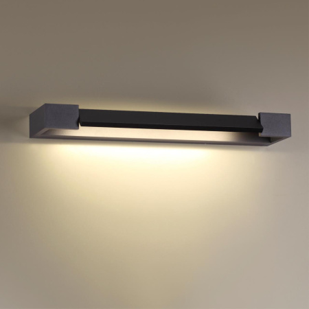 Настен.поворотн.св-к LED 4000K 12W 220V IP44 ARNO черн/металл ODEON LIGHT