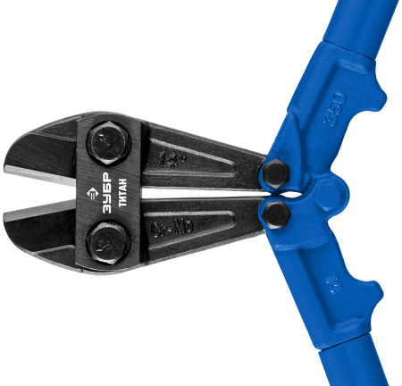 Титан болторез, Cr-Mo, 62 HRC, кованый коннектор, серия Профессионал, 900 мм - макс d= 21 мм / HRC 40 до d= 11 мм ЗУБР