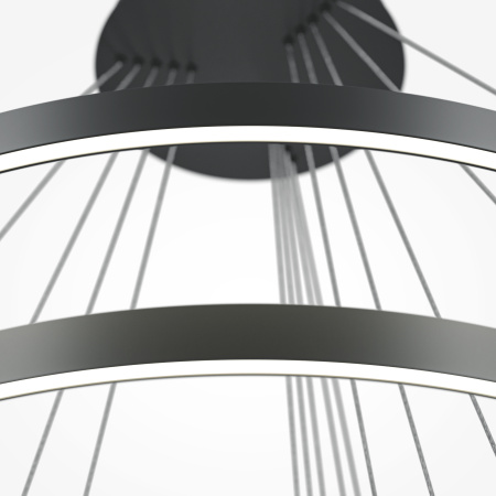 Подвесной светильник LED 174Вт Черный IP20 Rim MOD058PL-L200BK Maytoni