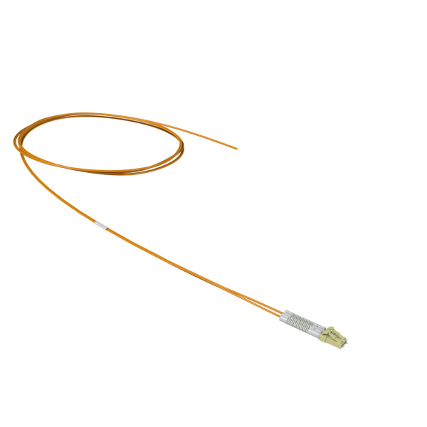 Пигтейл оптический Duplex flexible boot LC/UPC - 50/125 (OM2),1,5 м DKC