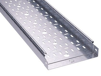 Лоток перфорированный 500х50 L 3000, нержавеющий DKC