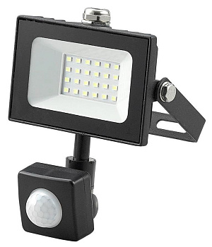 Прожектор св/д с ИК датчиком 20Вт IP65 6500K GTAB-20BT-IP65-6500-IFR General