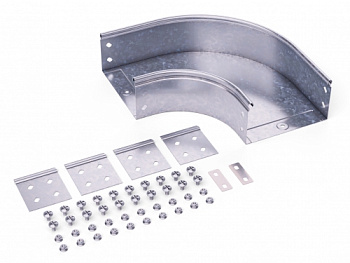 Угол CPO 90 горизонтальный 90° 500х100, горячеоцинкованный DKC