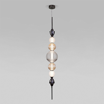 Подвесной светодиодный светильник чёрный жемчуг IP20 (436/5) Bogate's