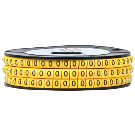 Маркер кабельный 2,5 мм2 "0" (1000 шт) (ЕС-1) PROxima EKF