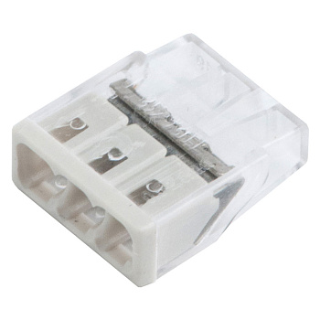 GTER6-03-P клемма строительно-монтажная, СМК, 3-проводная, 0.5-2.5 мм2, с пастой, 200/10000 General