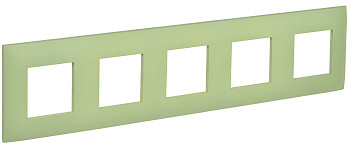SKANDY Рамка 5-местная SK-F05M мятный IEK