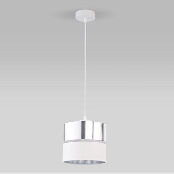 Подвесной светильник 1*E27 60Вт белый IP20 Hilton (4440 Hilton Silver) TK Lighting