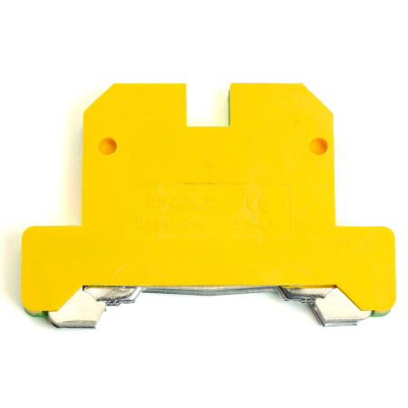 LD551-4-25 ЗНИ Зажим наборный изолированный (винтовой) 2,5 мм² (JXB 2,5), желтый,зеленый STEKKER
