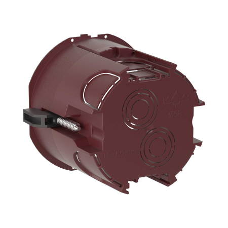 Подрозеточная коробка для полых стен, глубиной 60мм, 2 модуля DKC