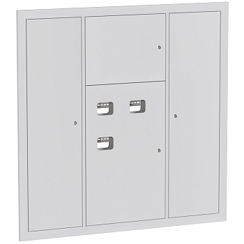 Устройство этажное распределительное встроенное типа УЭРВ 3 кв, (1300х1300х150) EKF