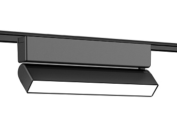 Светильник светодиодный трековый для шинопровода Magnetic Ultra Slim GV1486 BK черный IP20 10W 4200K 48V 230*26*80 Ambrella Light