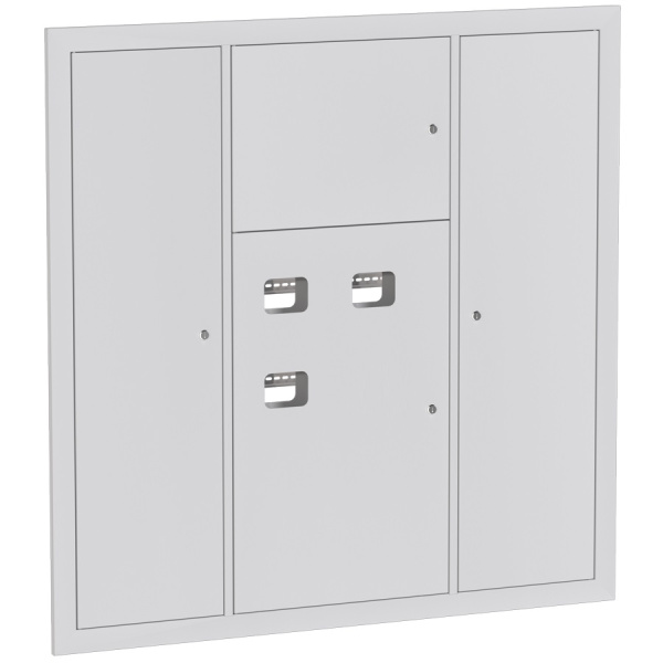 Устройство этажное распределительное встроенное типа УЭРВ 3 кв, (1300х1300х150) EKF