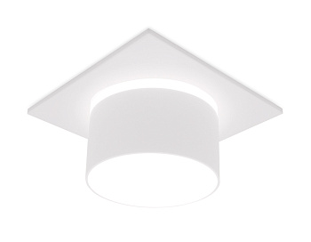 Встраиваемый точечный светильник TN325 SWH белый песок GU5.3 92*92*60 Ambrella Light