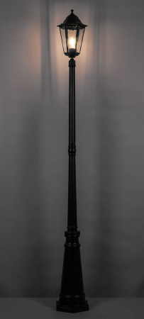 Светильник садово-парковый Feron 6211/PL6211 столб 100W E27 230V, черный