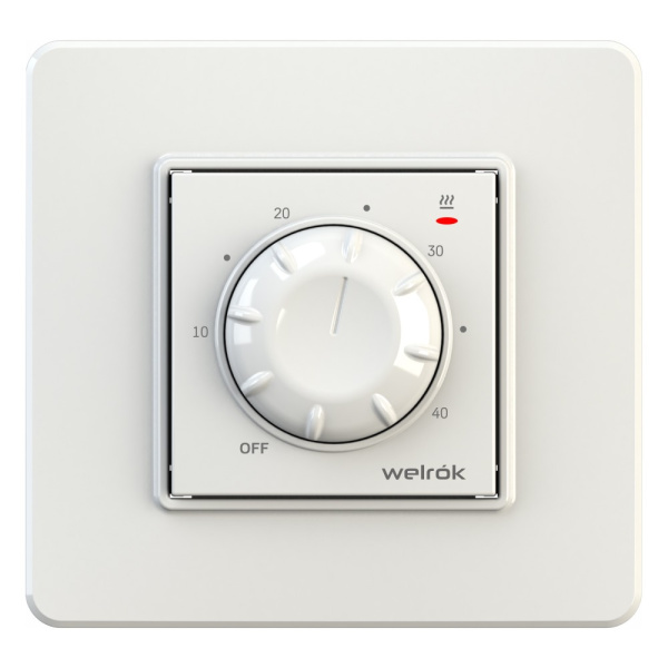 Терморегулятор Welrok rtp, для теплого и водяного пола, 3 кВт Терморегулятор Welrok rtp, для теплого и водяного пола, 3 кВт