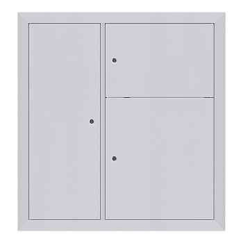 Щит этажный до 4 кв, без окна слаботочка слева (1000х950х150) Basic EKF