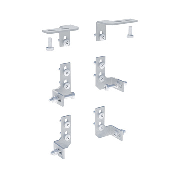 Комплект крепёжных уголков для монтажной платы (6 шт) AVERES EKF