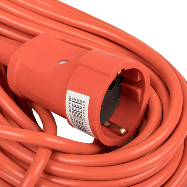 Удлинитель "Зевс 2,0" 20м c заземлением ПВС 3*1 16А/3,5кВт PROxima EKF