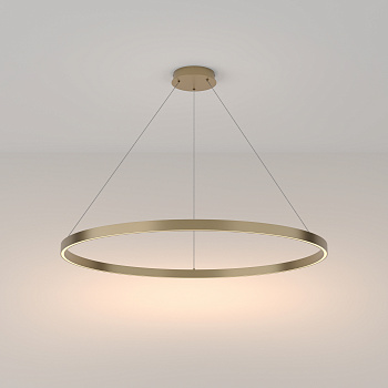 Подвесной светильник 1*LED 61Вт Латунь IP20 Rim MOD058PL-L54BS3K Maytoni