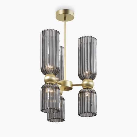 Подвесной светильник 6*E14 40Вт Золото IP20 Antic MOD302PL-06GR Maytoni