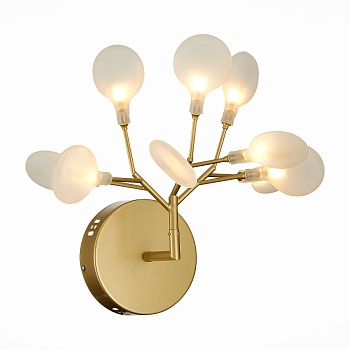 Бра Золотистый/Белый G4 9*1,5Вт SL411.221.09 ST LUCE