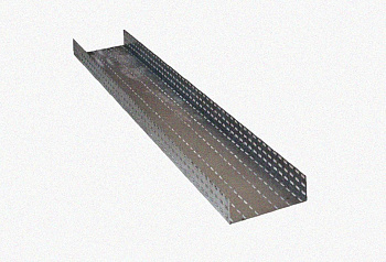 Лоток перфорированный ЛМ 500х100х2000 УТ1,5, горячее цинкование, S1,5