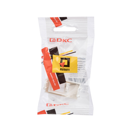 Адаптер для Keystone, "Avanti", "Белое облако", 1 модуль DKC