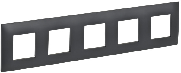 SKANDY Рамка 5-местная SK-F05T титан IEK