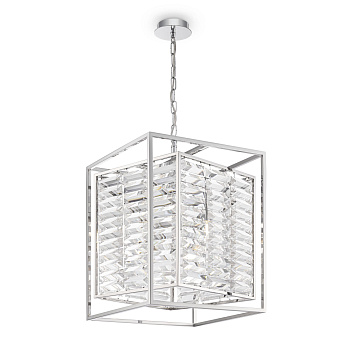 Подвесной светильник 4*E14 60Вт Хром IP20 Tening MOD060PL-04CH Maytoni