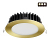 Встр.св/д св-к с перекл.цвет.темп.IP20 LED 3000К/4000К/6000К 15W 220V бронза светлая LANTE NOVOTECH