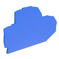 Крышка для двухуровневой клеммы на 2,5 кв.мм. синяя (B) DKC