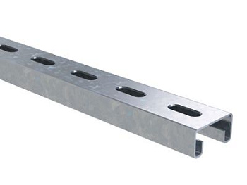 С-образный профиль 41х21, L3000, толщ.2,0 мм, цинк-ламельный DKC