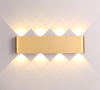 Настенный св-к LED 3000K 8W 220V MAGNUM золотистый/металл ODEON LIGHT