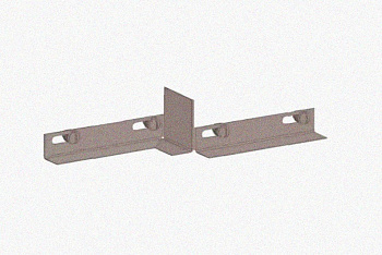 Соединитель-переходник замковый ПУгЛЗ 250х100 УТ1,5, оцинкованный лист, S1,0