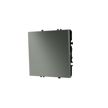 Перекрестный переключатель встраиваемый Voltum S70 одноклавишный 10А, (титан)