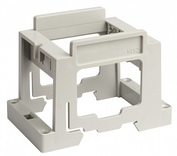 Суппорт под розетку BRAVA на DIN рейку, цвет серый RAL 7035 DKC