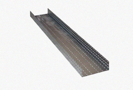 Лоток перфорированный ЛМ 100х60х3000 УТ1,5, оцинкованный лист S1,0