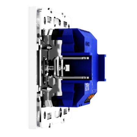 Датчик движения встраиваемый Voltum S70, (белый глянцевый)