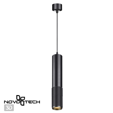 Св-к накл.св/д,провод 2м IP20 LED 4000K 12W 220V MAIS LED черный NOVOTECH