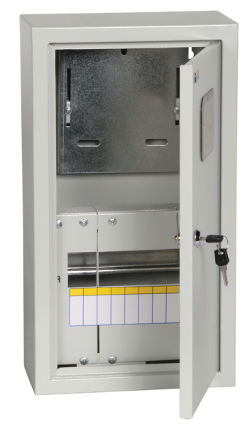 Корпус металлический ЩУРн-1/9 (470х260х145мм) IP31 IEK
