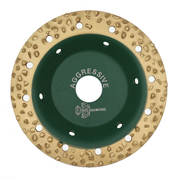 Чашка 125 по дереву плоская Grand шаг 1 Aggressive, 390001 Trio-Diamond