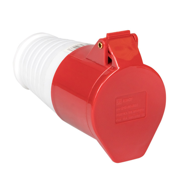 Розетка переносная 215 3Р+РЕ+N 16А 380В IP44 PROxima EKF